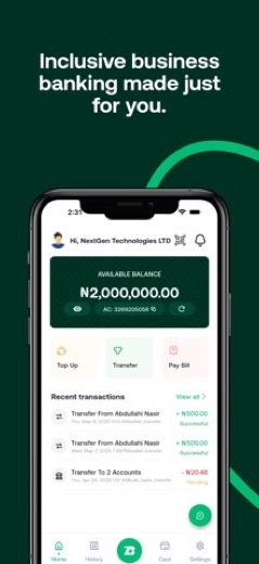 BellBank Business Screenshot